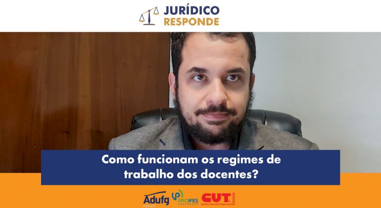 Como funcionam os regimes de trabalho dos docentes?
