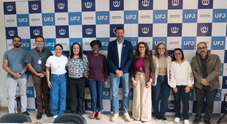 Diretoria do Adufg-Sindicato apresenta demandas da categoria docente à Reitoria da UFJ