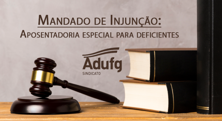 Em breve, devemos ter a primeira decisão nessa importante ação que visa garantir o direito constitucionalmente assegurado aos professores (as) deficientes 
